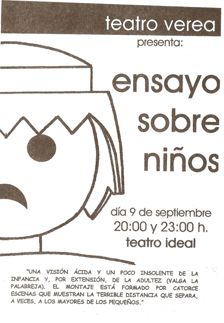 Ensayo sobre niños (Criaturas)