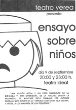 Ensayo sobre niños (Criaturas)