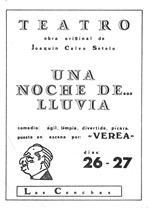 Una noche de lluvia
