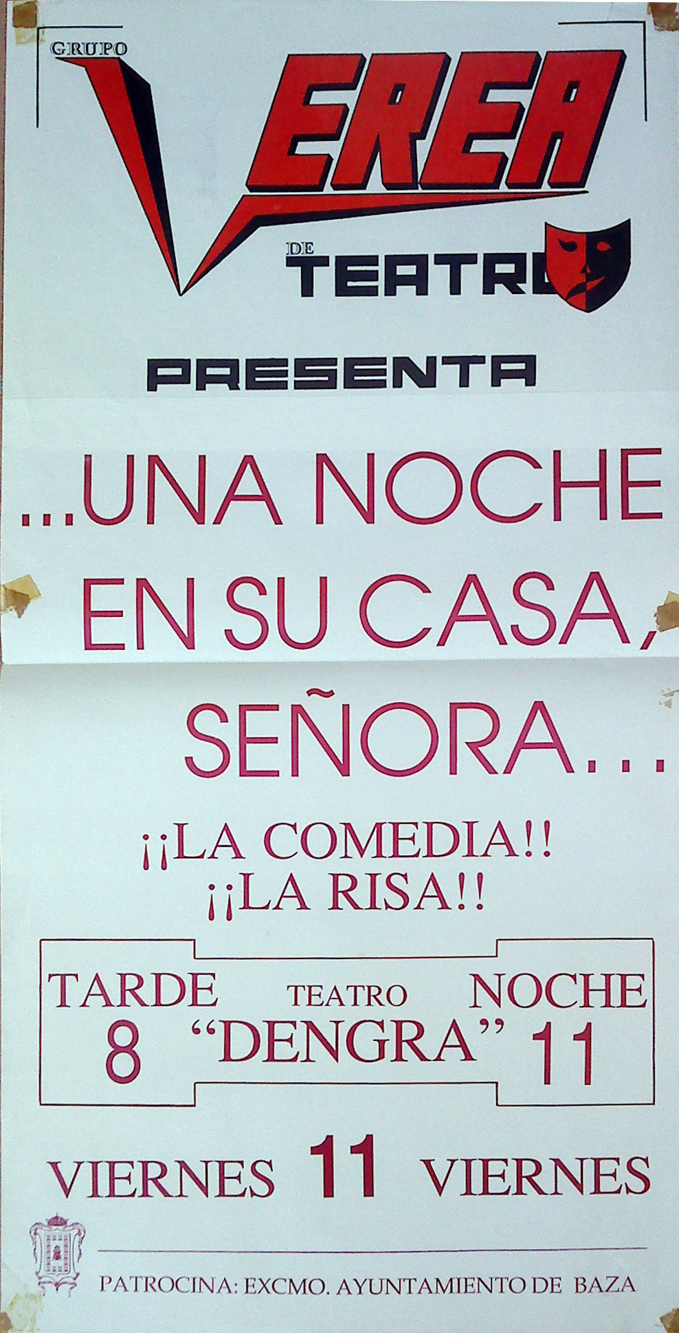 Una noche en su casa, señora